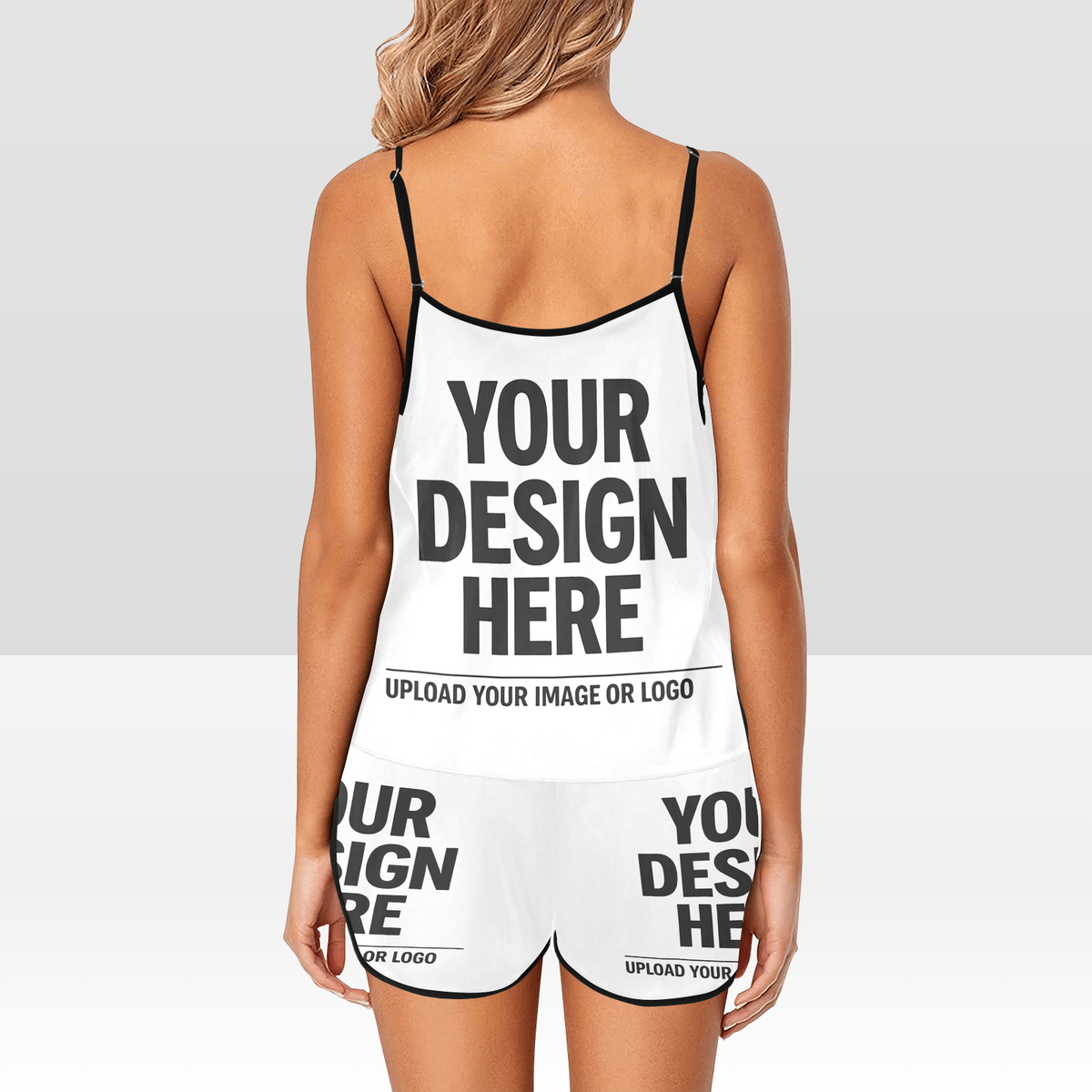Women's Spaghetti Strap Short Pajama Set