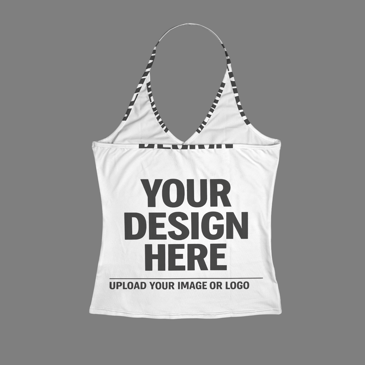Women's V-Neck Halter Top