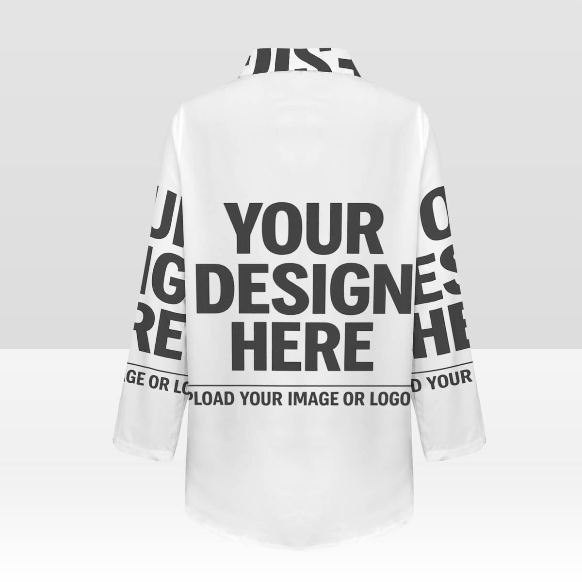 Women's Long Sleeve Curved Hem Shirt