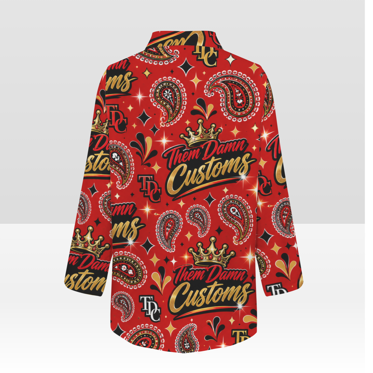 Women's Long Sleeve Curved Hem Shirt