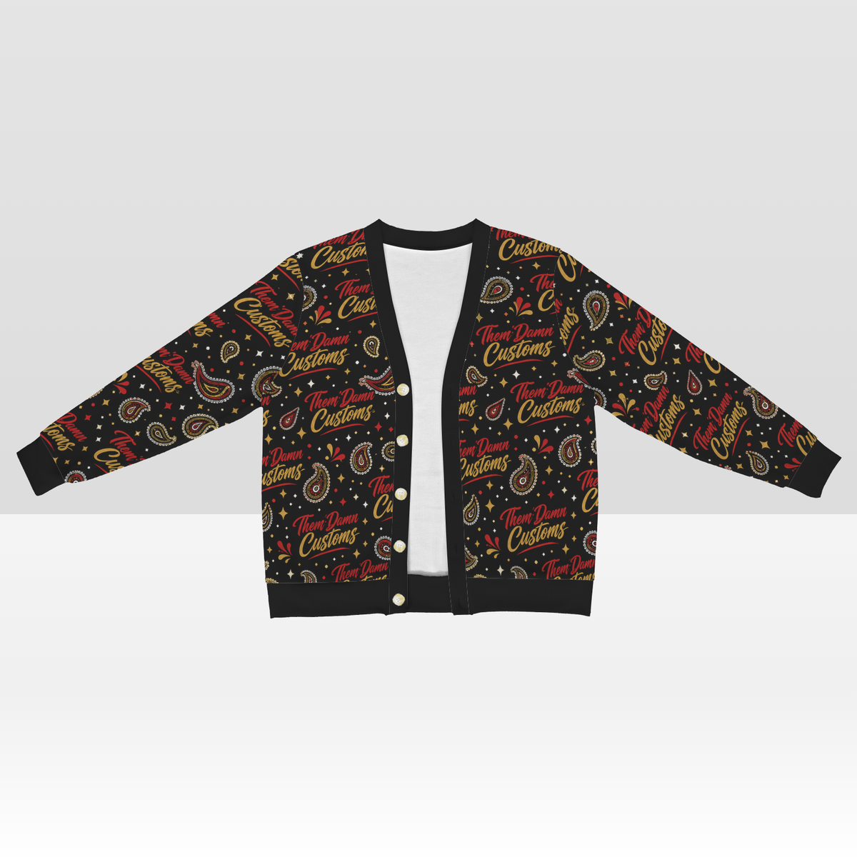 Men's Ribbed Cardigan