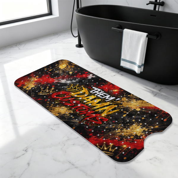 Bathroom Suction Cup Anti-slip Mat 100 x 40cm