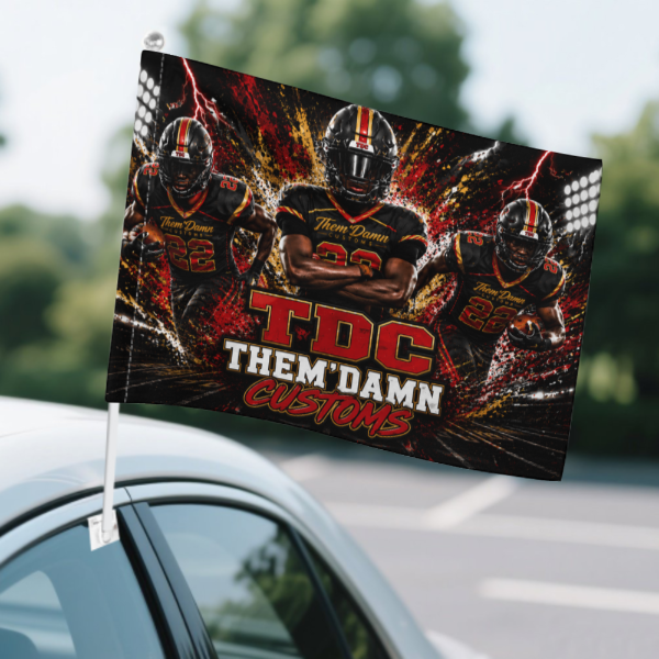 Custom Car Flag (30 x 45cm)