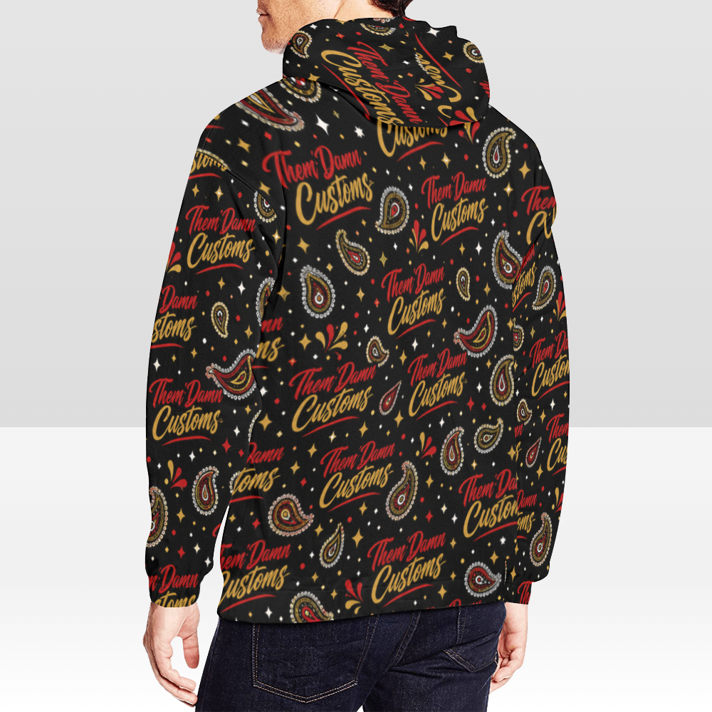 Men's All Over Print Hoodie
