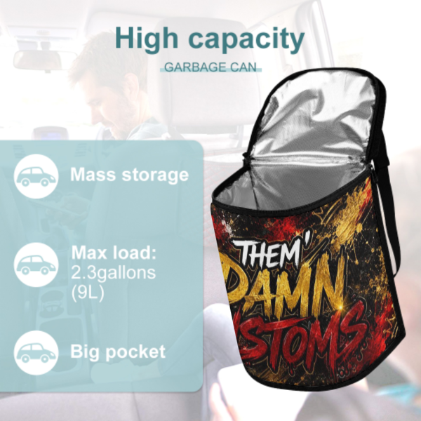 Custom Car Garbage Storage Bag