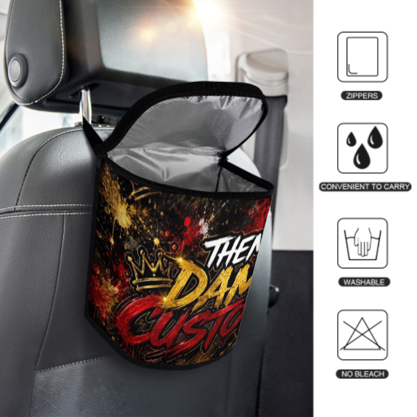 Custom Car Garbage Storage Bag