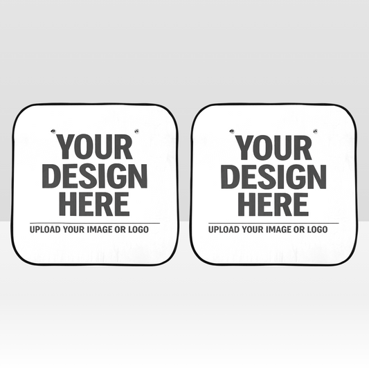 Custom Car Sunshade 28"x28"(2 piece)