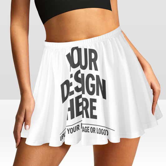 Women's All Over Print Skater Skirt