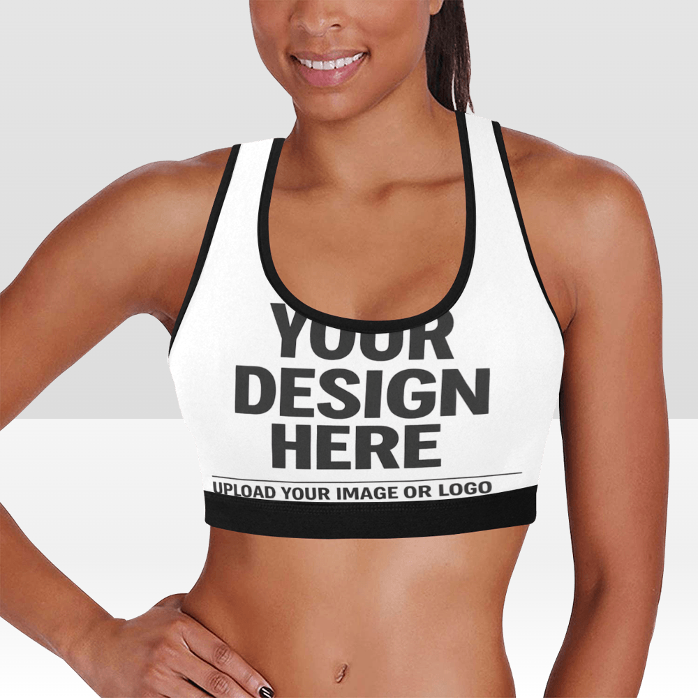 Women's All Over Print Sports Bra