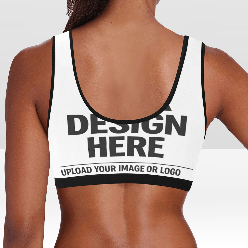 Women's All Over Print Sports Bra