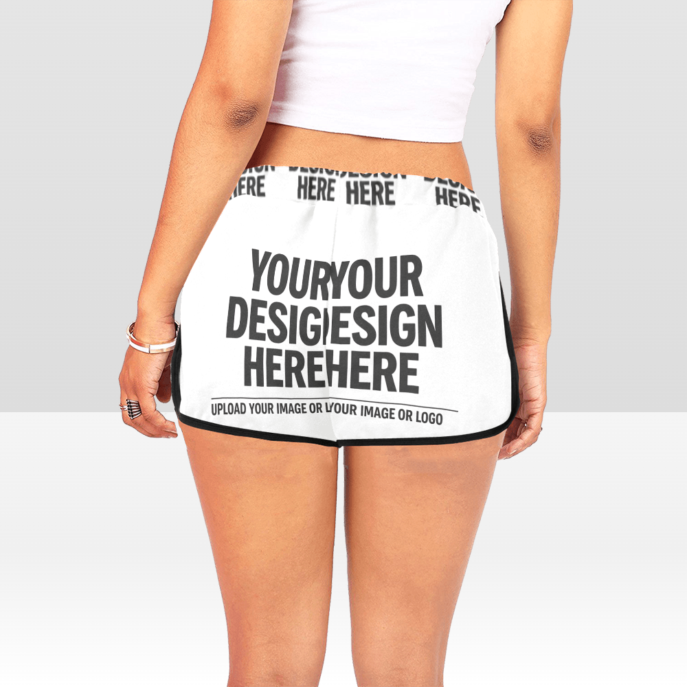 Women's All Over Print Relaxed Shorts