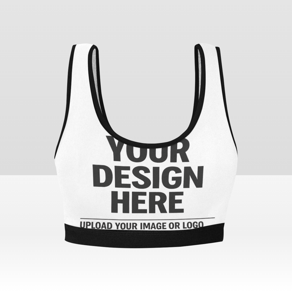 Women's All Over Print Sports Bra