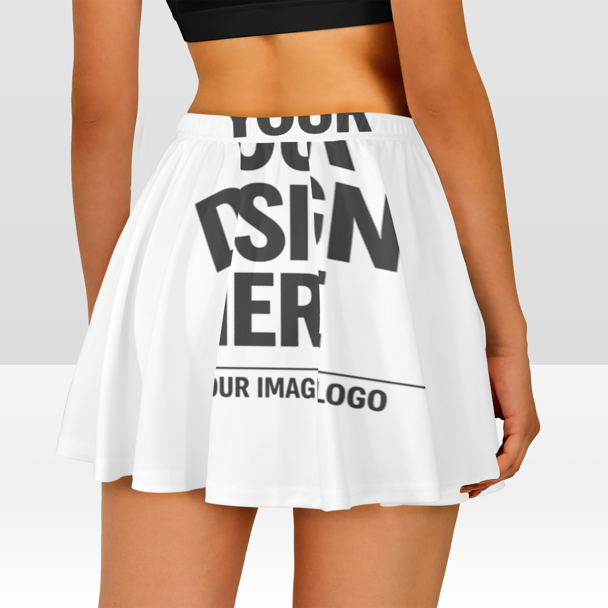 Women's All Over Print Skater Skirt
