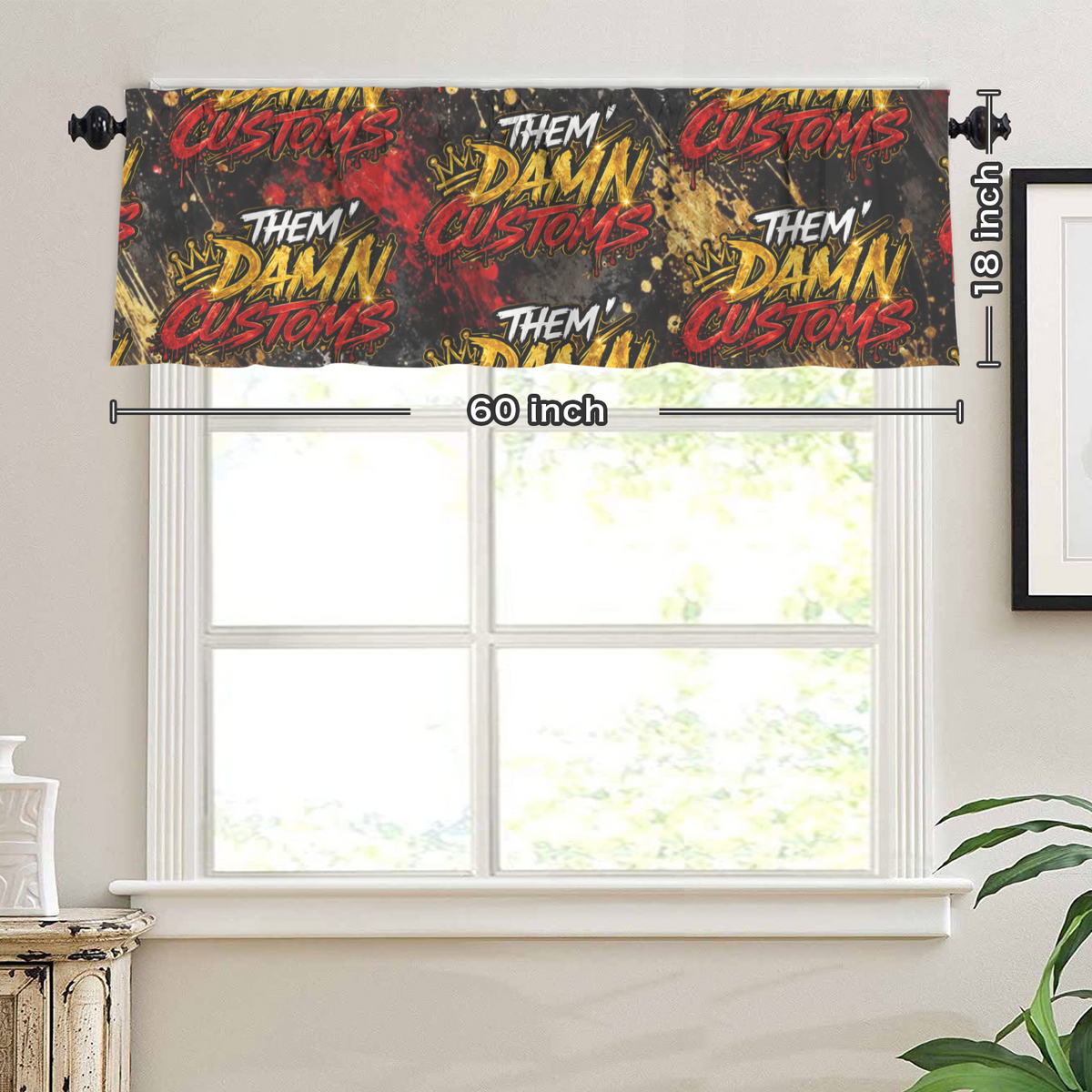 Window Curtain Valance