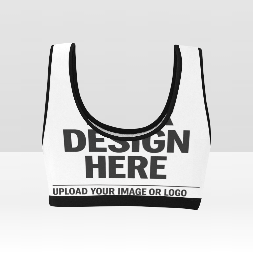 Women's All Over Print Sports Bra
