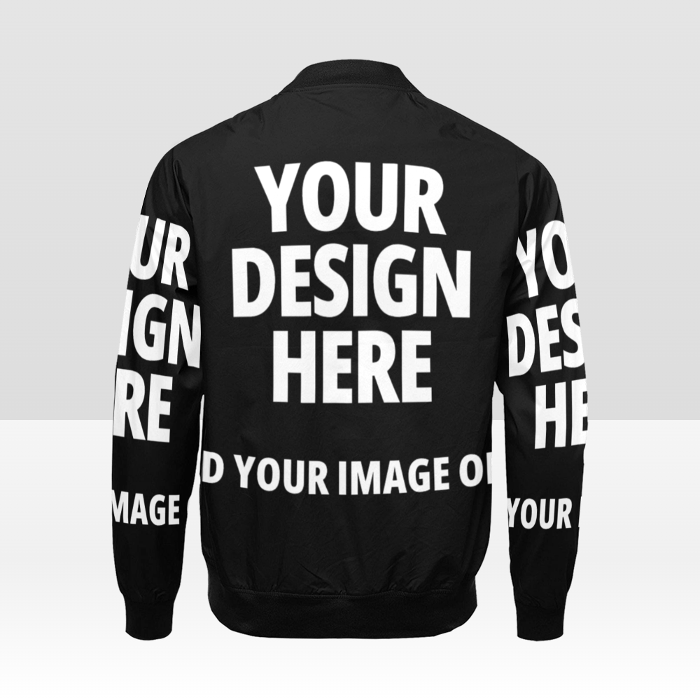 Men's All Over Print Bomber Jacket
