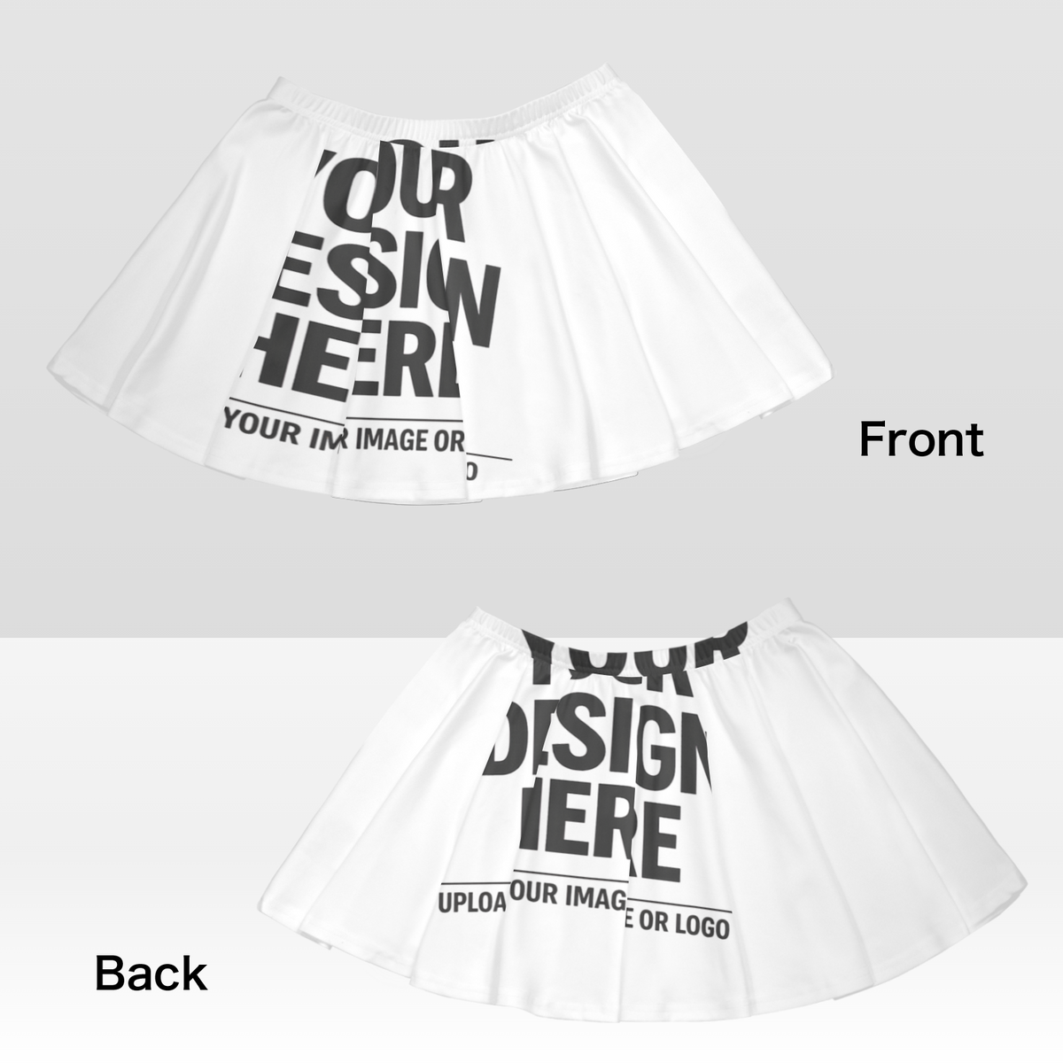 Women's All Over Print Skater Skirt