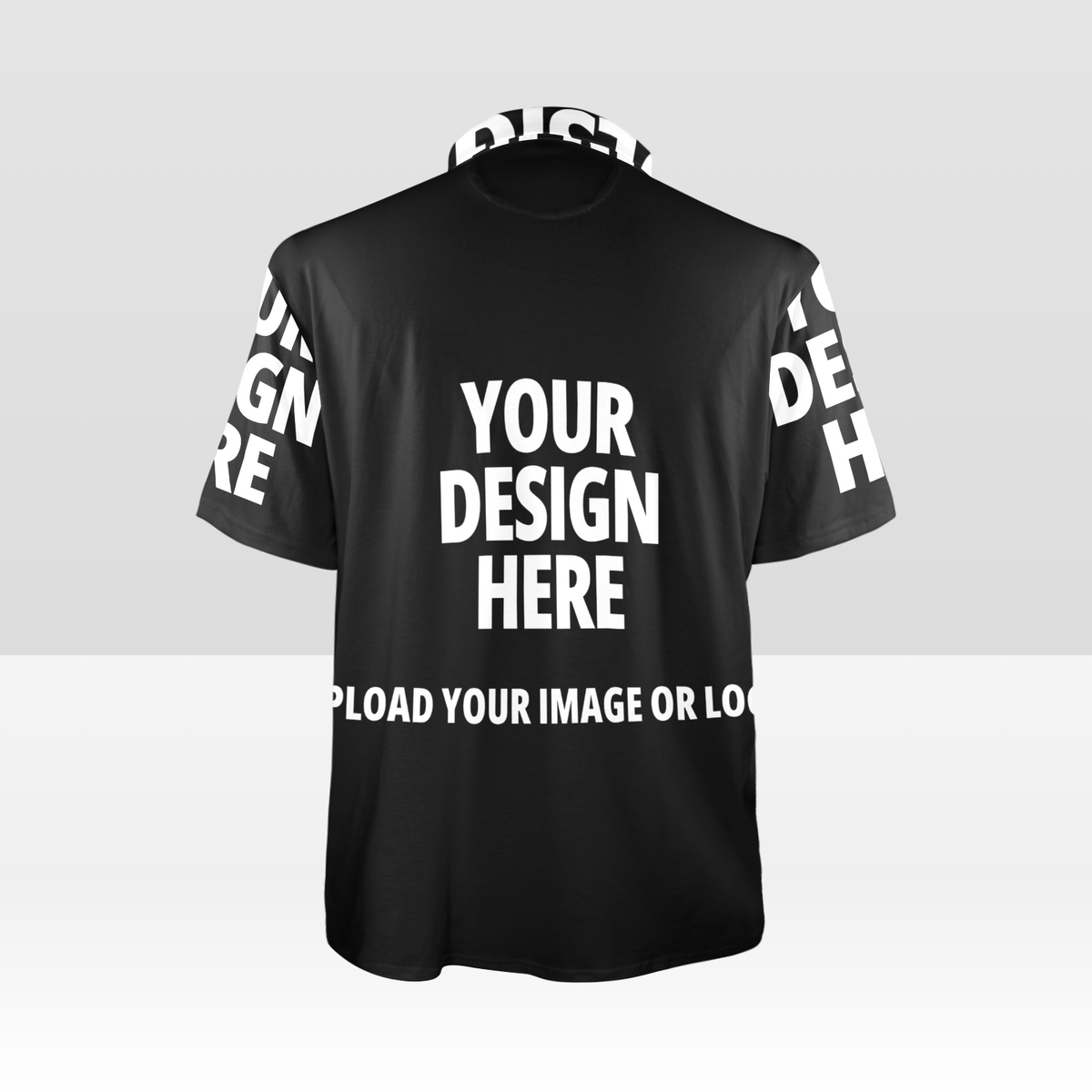 Men's All Over Print Polo Shirt