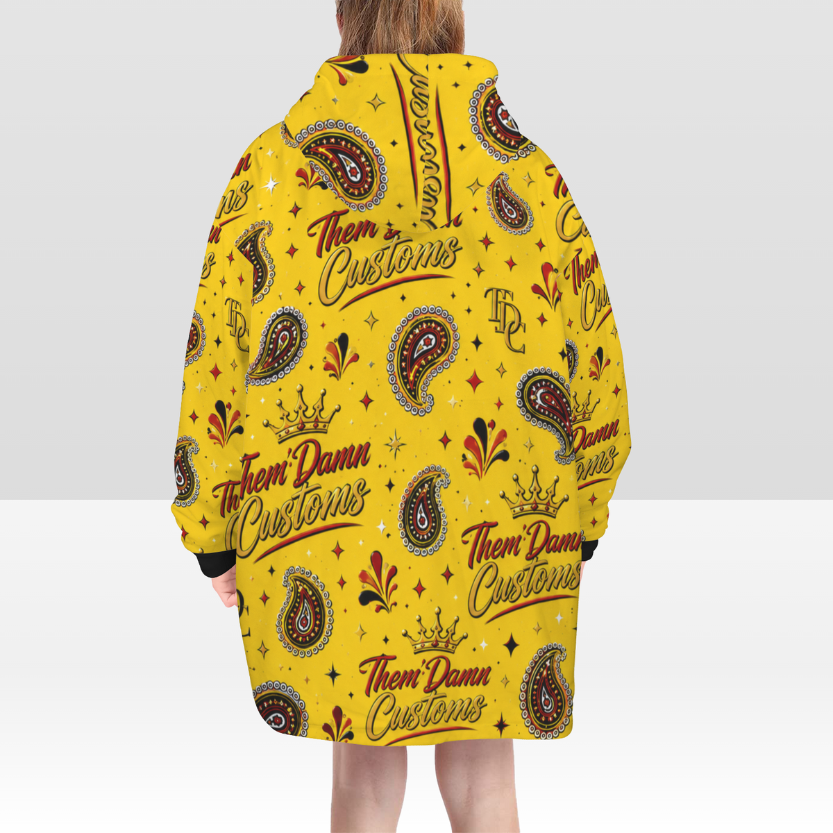 Blanket Hoodie for Big Kids