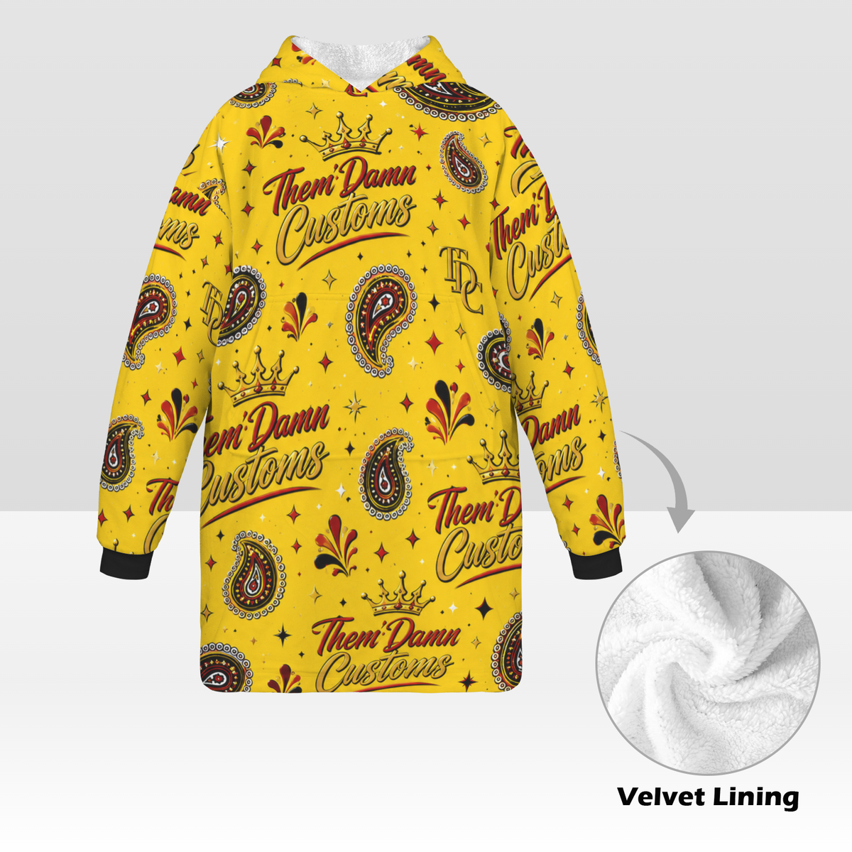 Blanket Hoodie for Big Kids