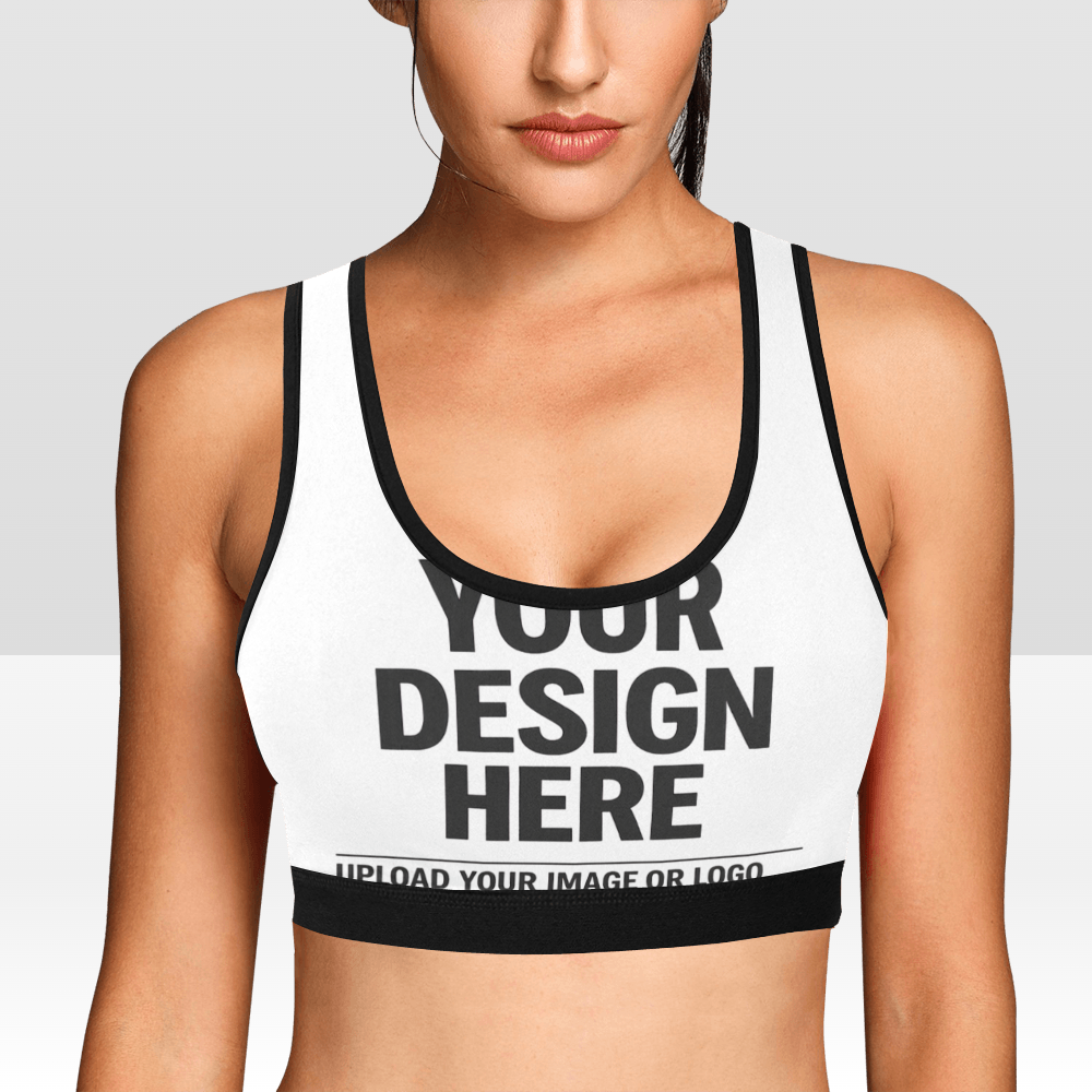 Women's All Over Print Sports Bra