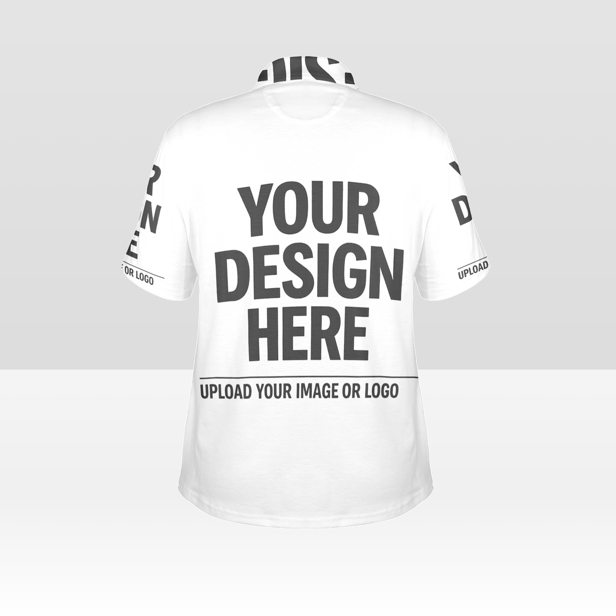 Women's All Over Print Polo Shirt