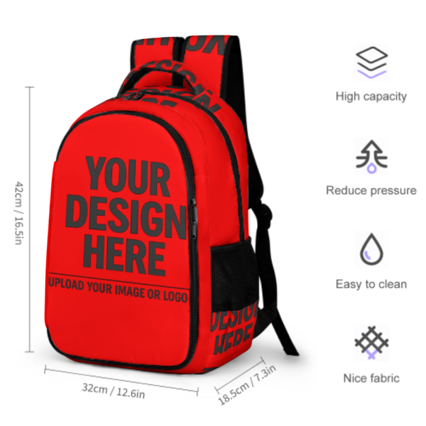 Design Pocket Backpack (One Image)