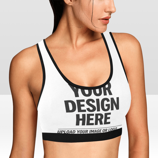 Women's All Over Print Sports Bra