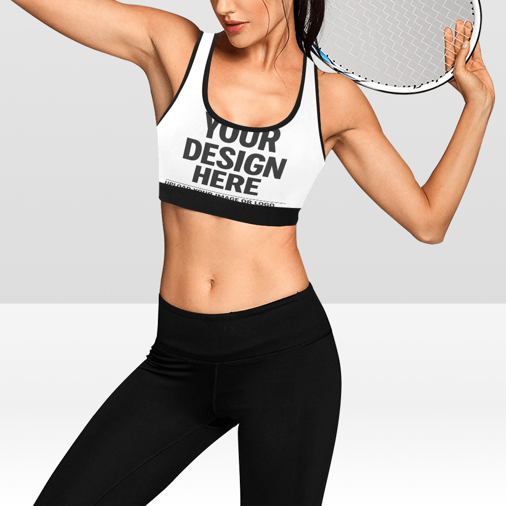 Women's All Over Print Sports Bra