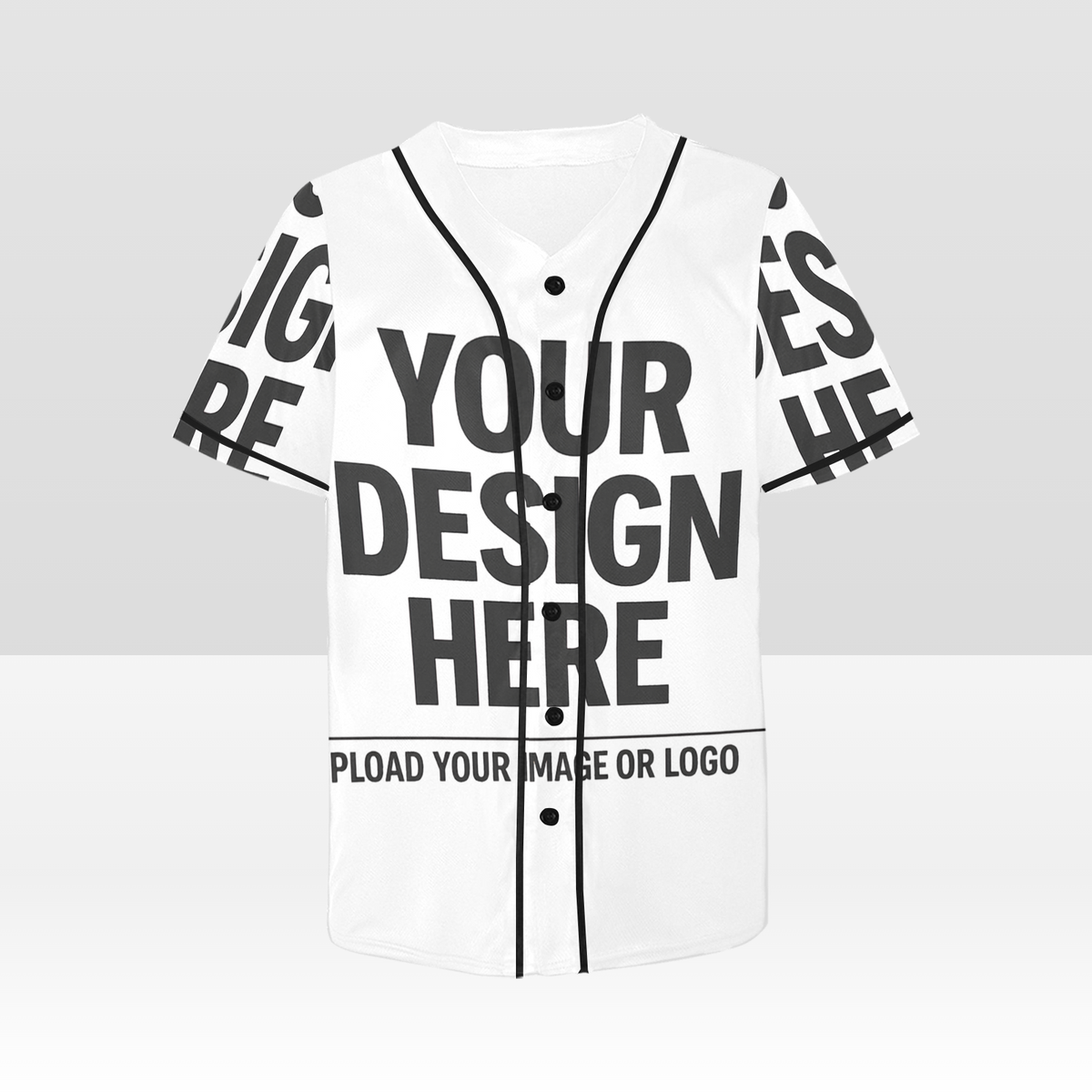 Women's All Over Print Baseball Jersey