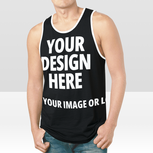 Men's All Over Print Tank Top