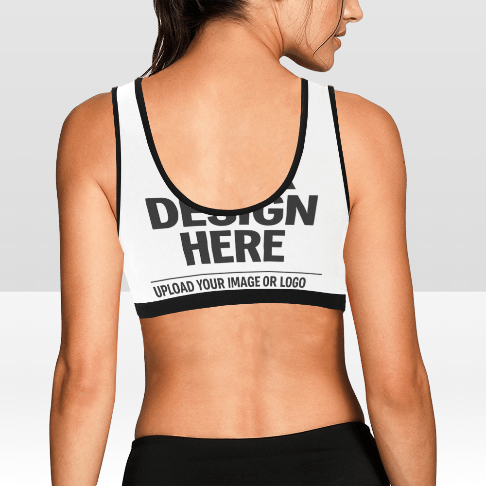 Women's All Over Print Sports Bra