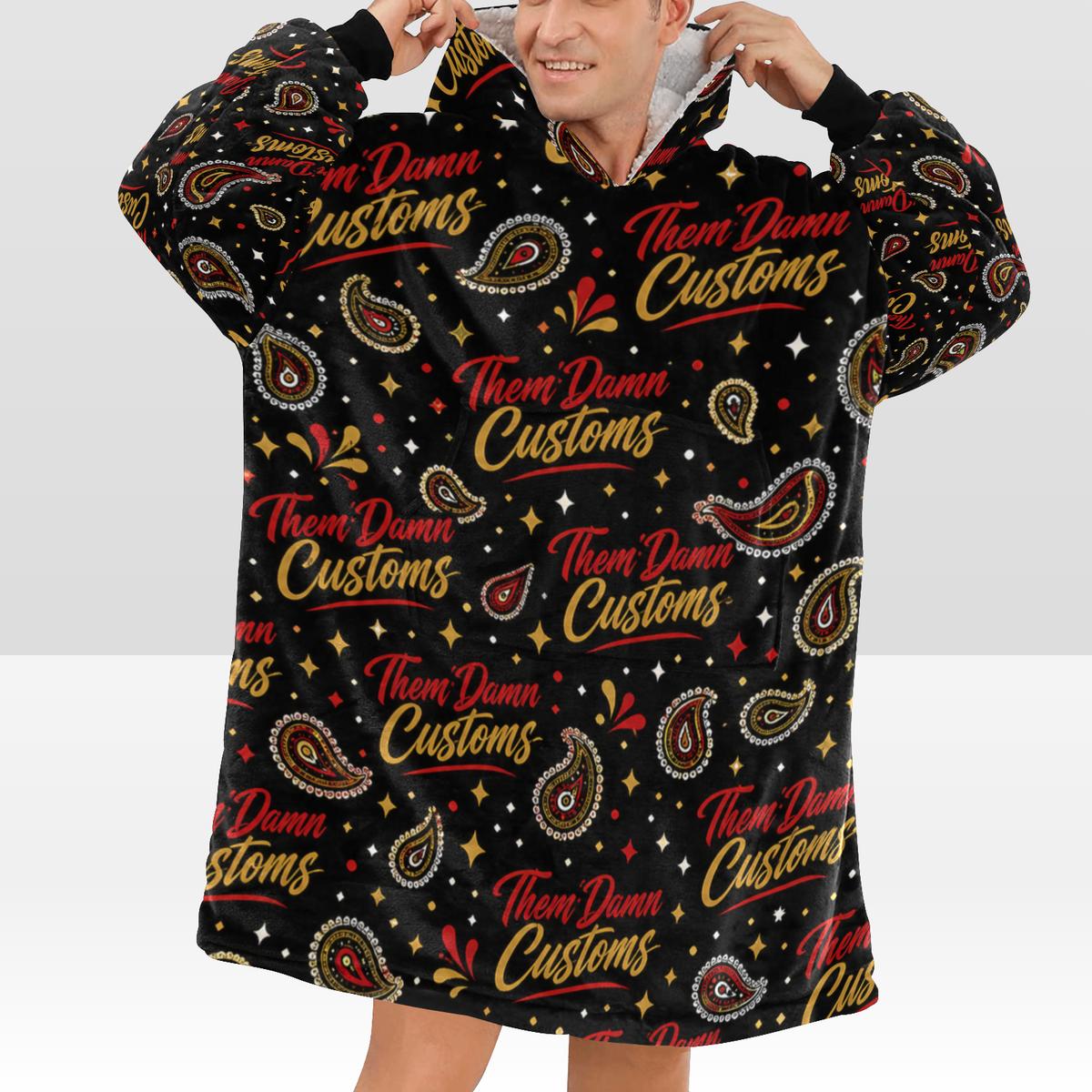 Men's Blanket Hoodie