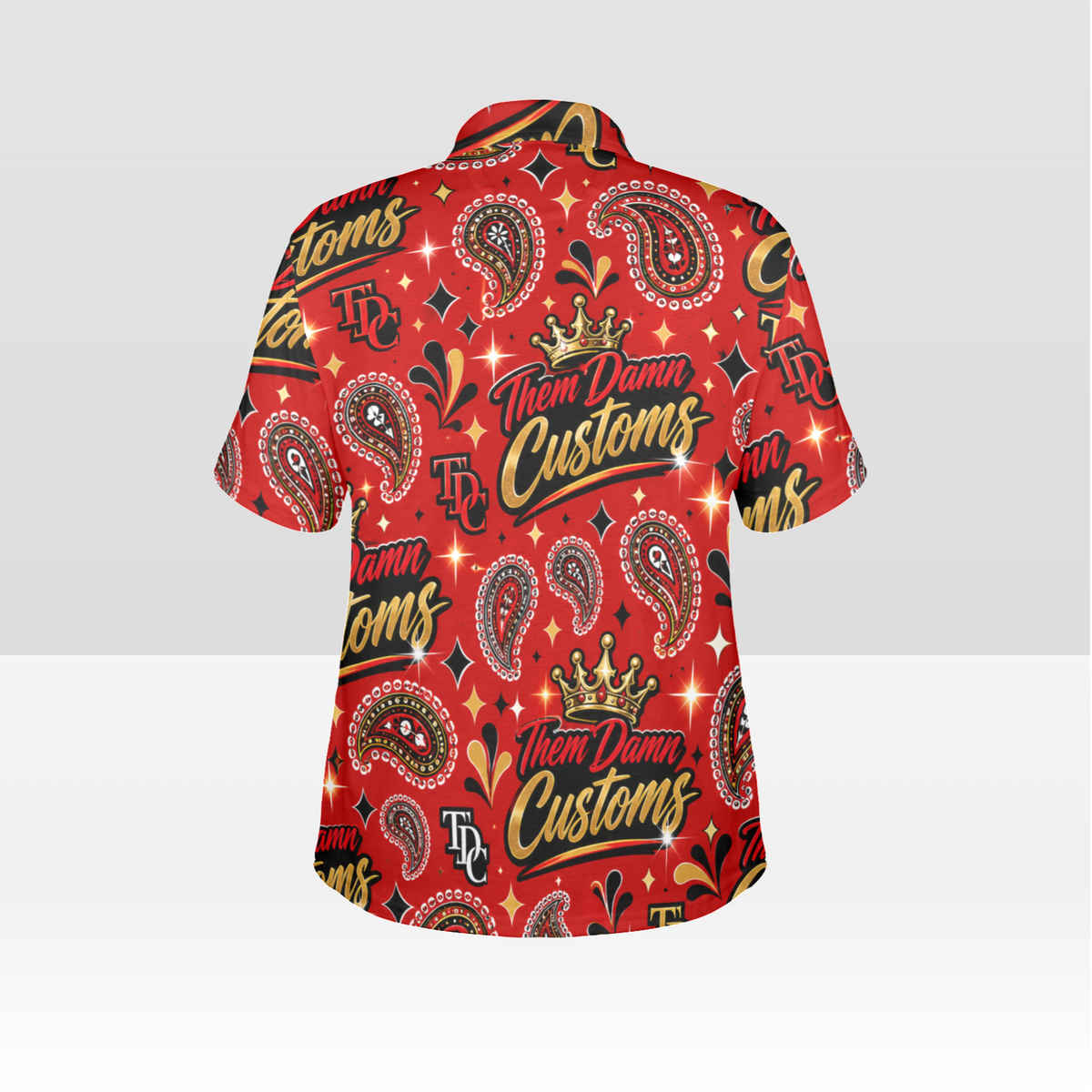 Women's All Over Print Polo Shirt