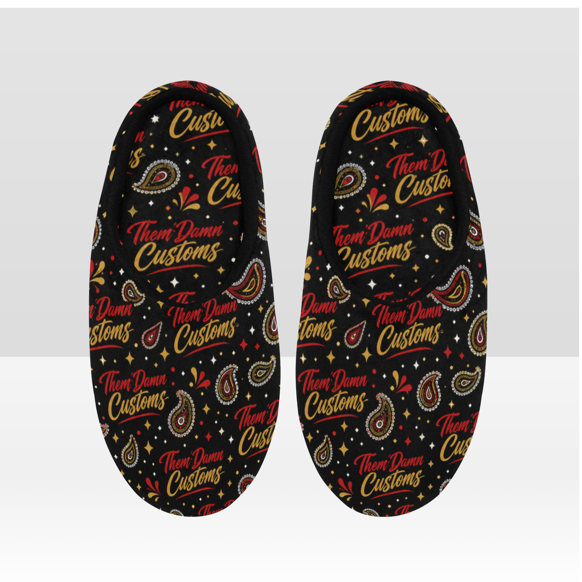 Men's Non-Slip Cotton Slippers
