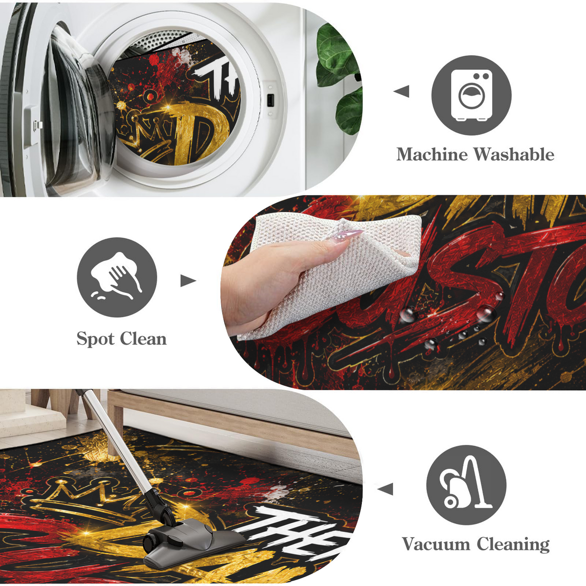 Floor Mat 90x61cm (3-Pack)