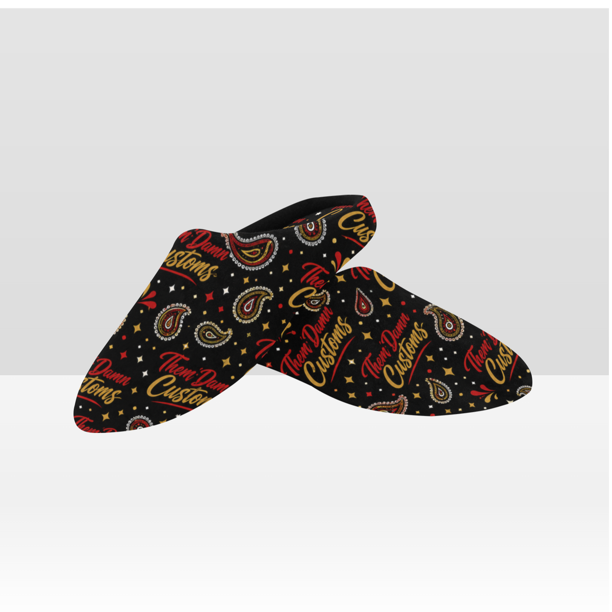 Men's Non-Slip Cotton Slippers