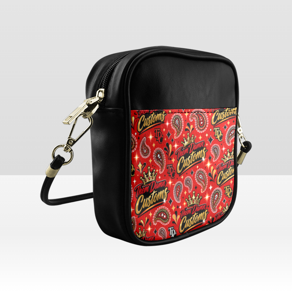 Double-Sided Sling Bag (Square)
