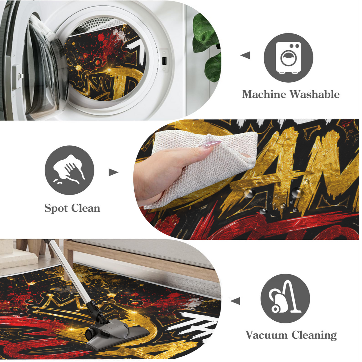 Floor Mat 80x50cm (2-Pack)