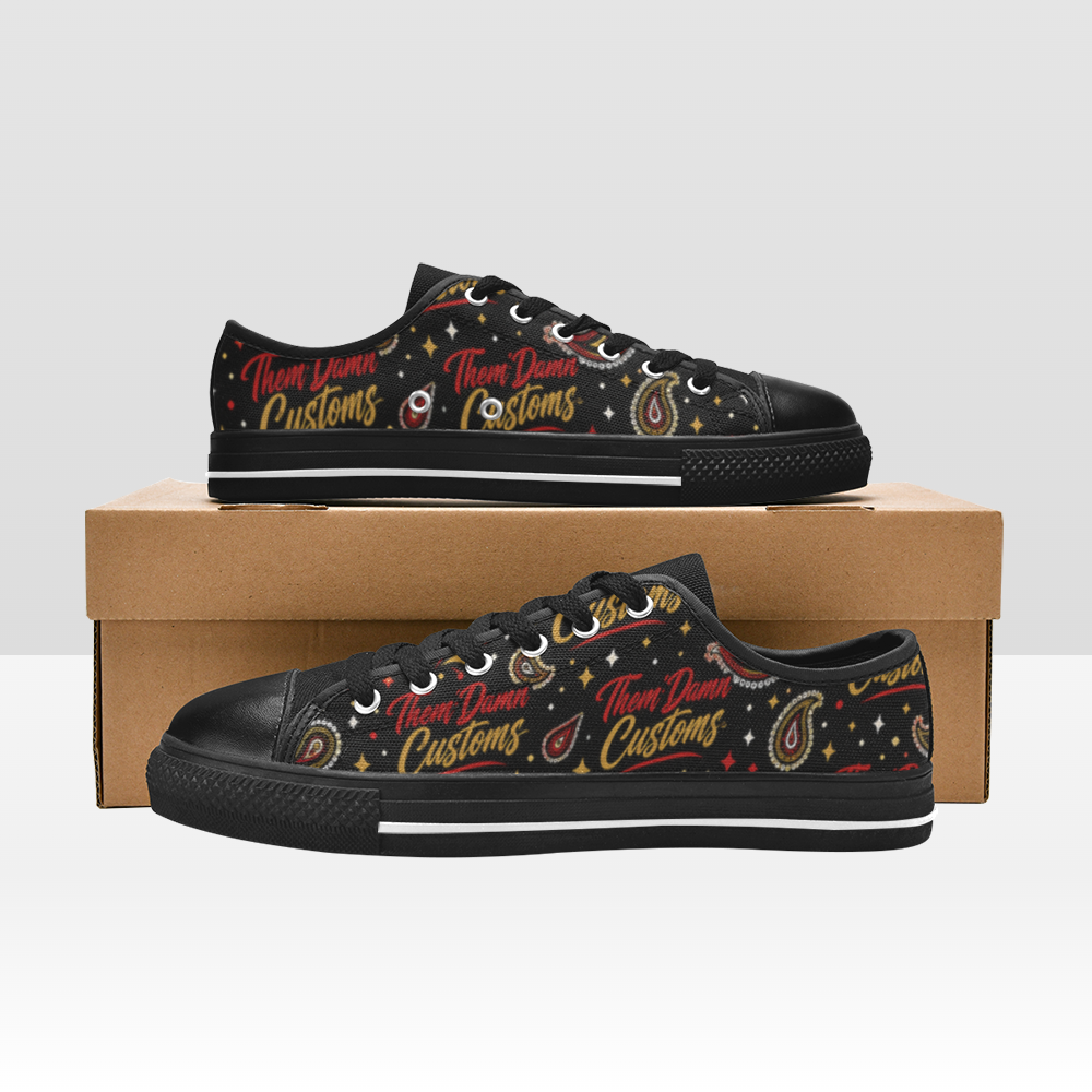 Men's Classic Low Top Canvas Shoes