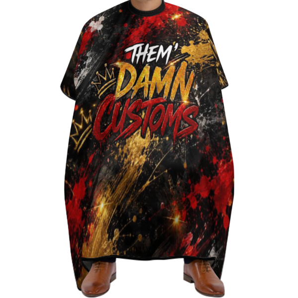 Custom Design Adult Barber Apron