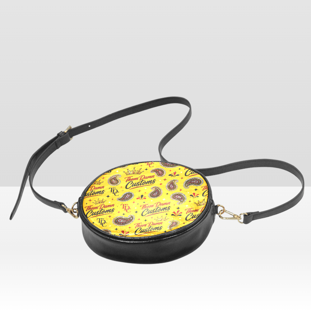 One-Sided Sling Bag (Circle)