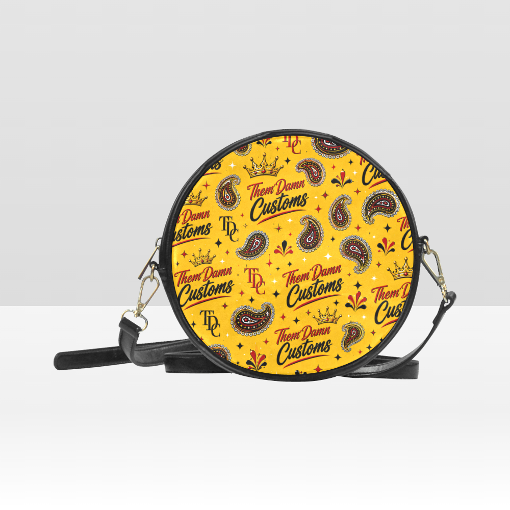 One-Sided Sling Bag (Circle)