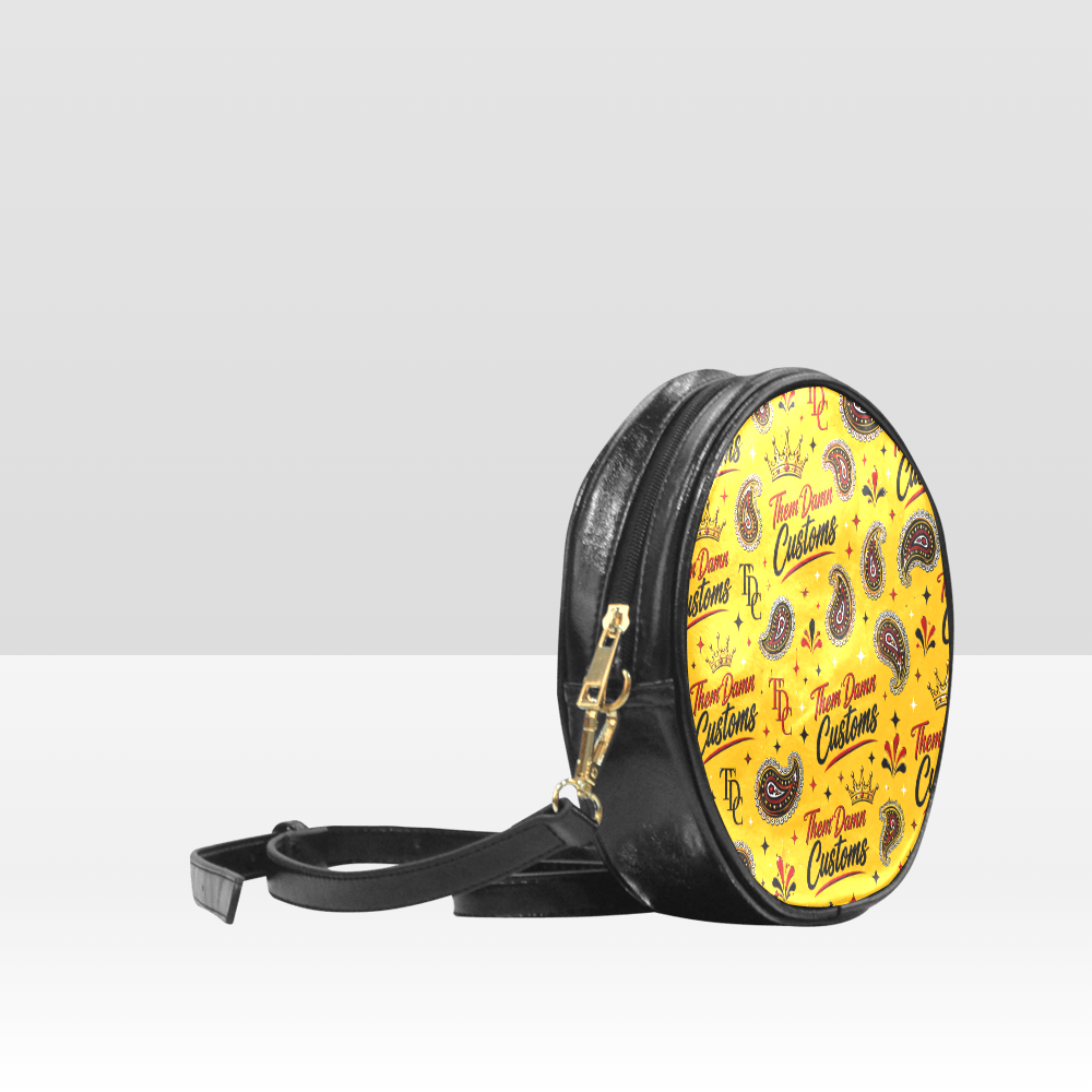 One-Sided Sling Bag (Circle)