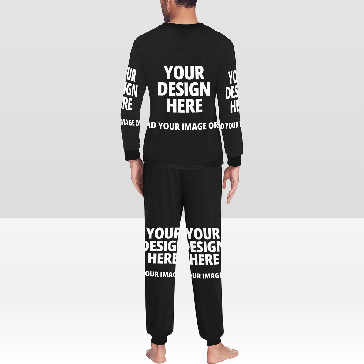 Men's All Over Print Pajama Set