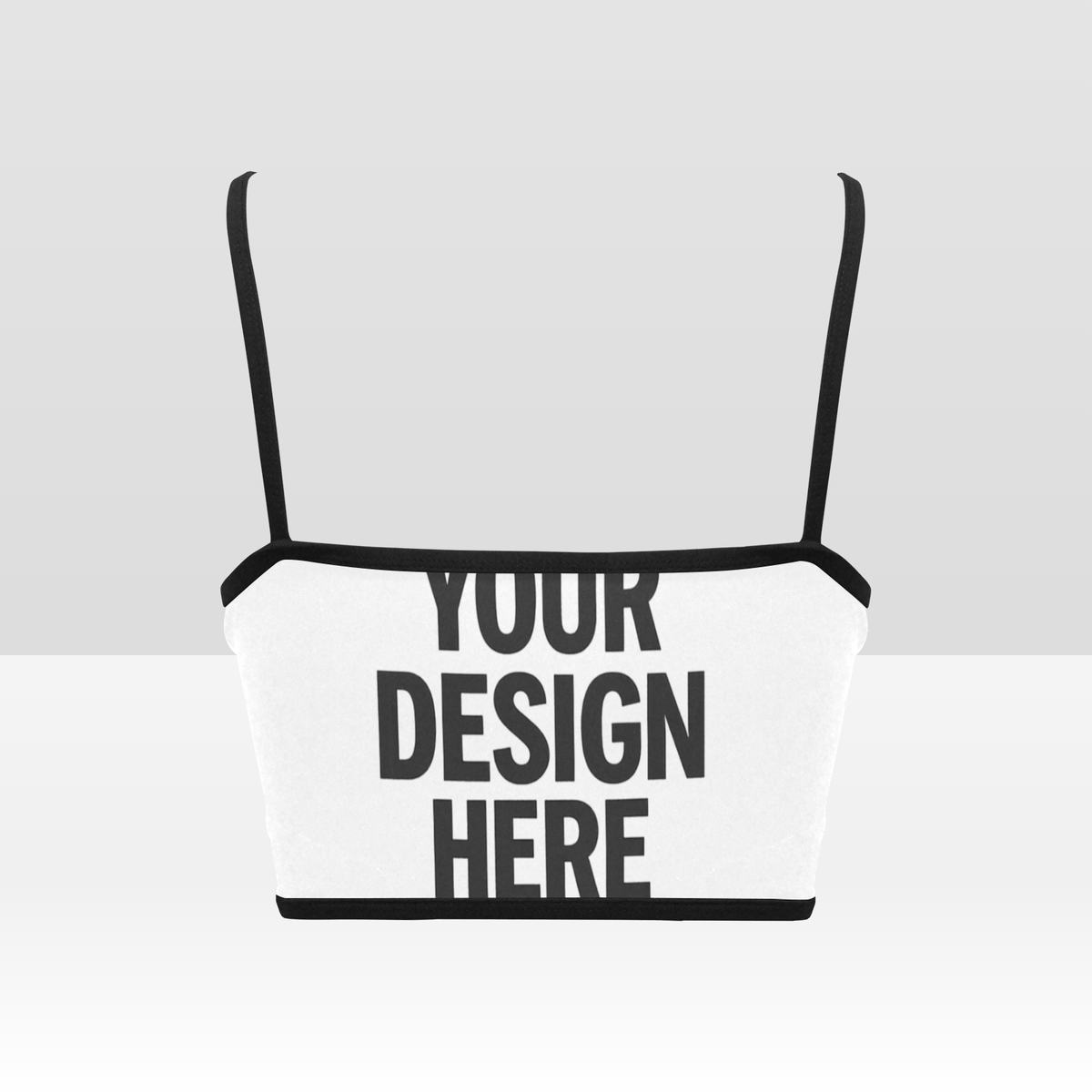 Women's Spaghetti Strap Crop Top