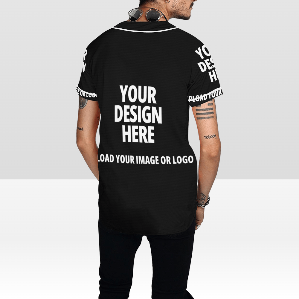 Men's All Over Print Baseball Jersey