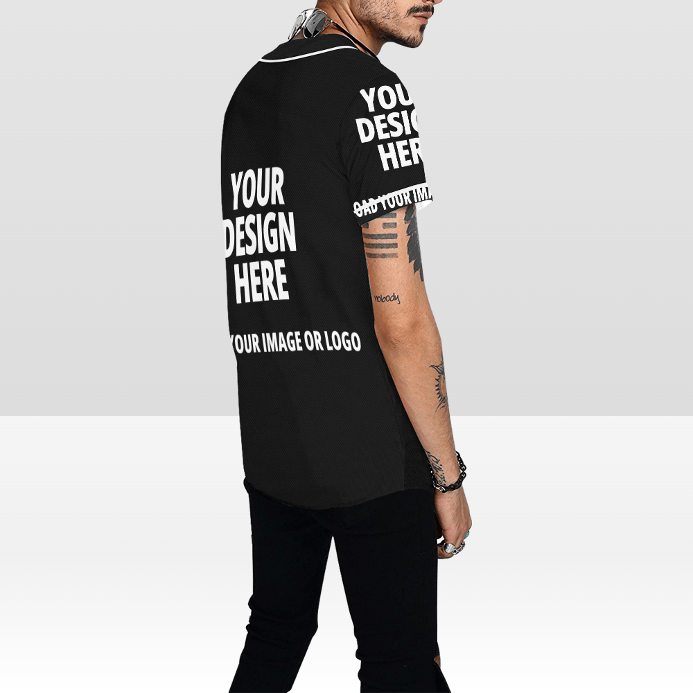 Men's All Over Print Baseball Jersey