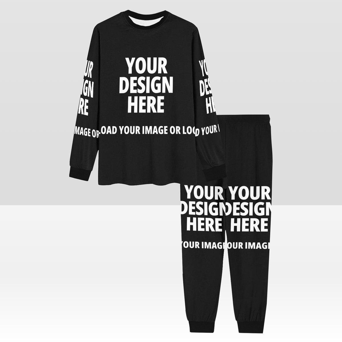 Men's All Over Print Pajama Set