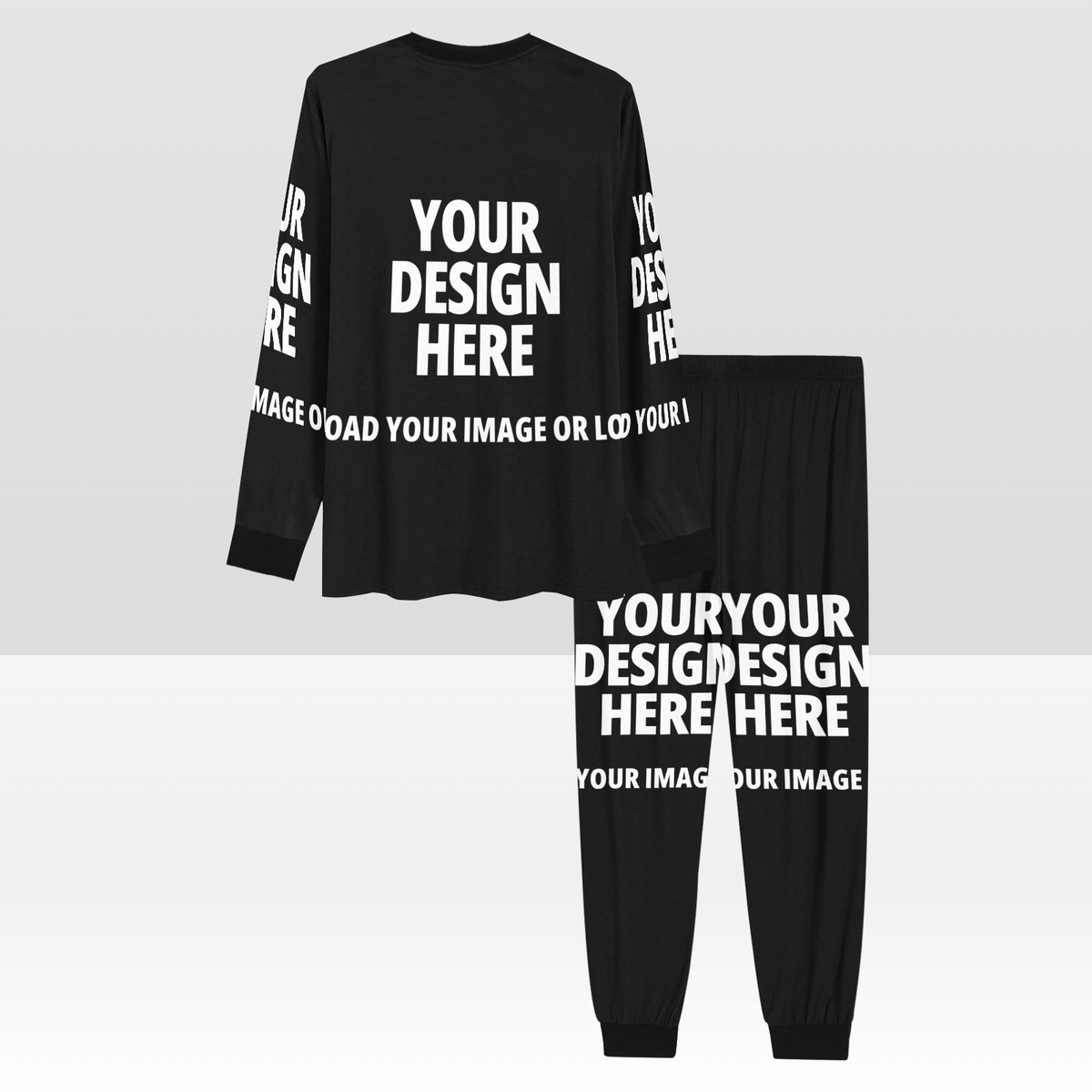 Men's All Over Print Pajama Set